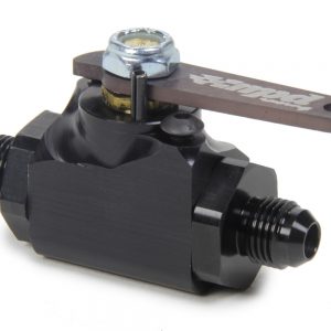 Fuel Shut Off Valve Billet 6 AN To 6 AN Blk MPD76504