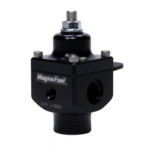 Large 2-Port Regulator - # 8 Outlets - Black MRFMP-9833-BLK
