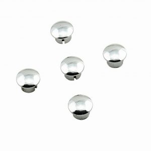 Chrome Wheel Plugs (5) lug plugs MRG5104