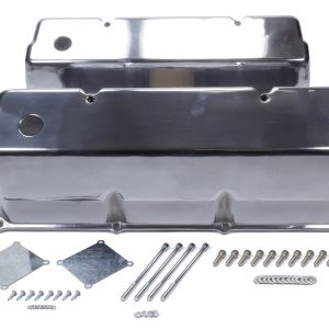 BBF Cast Alm Valve Cover Set Tall Polished MRG6890G