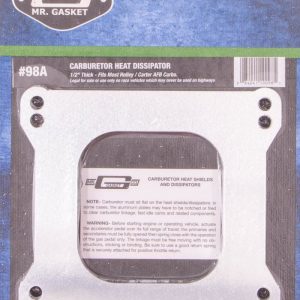 Carb. Dissipator 1/2in Thick- Open Center MRG98A