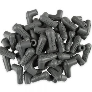 90-Deg Sprak Plug Boots 50pk - Gray MSD34514