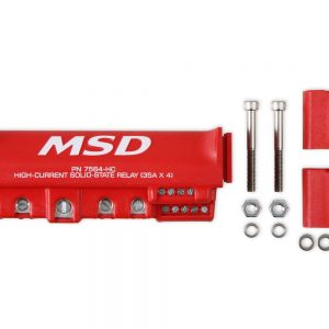 High-Current Solid State Relay 35 Amp x 4 Red MSD7564-HC