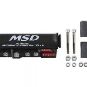 High-Current Solid State Relay 35 Amp x 4 Black MSD75643-HC