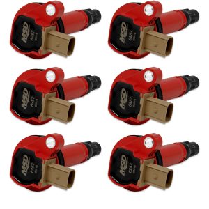 Coils 6pk Ford Eco-Boost 3.5L V6 11-16  Red MSD82576