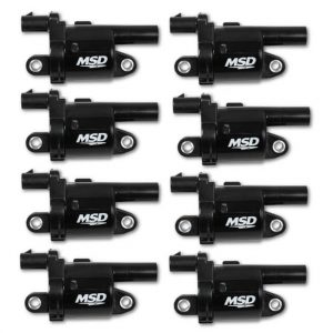Coil Black Round GM V8 2014-Up 8pk MSD826883