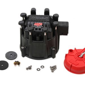 Extreme Output GM HEI Cap/Rotor Kit Black MSD84025