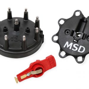 Cap & Rotor Kit - 85-95 Ford - Black MSD84823
