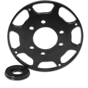 SBC 7in Crank Trigger Wheel Black MSD86113