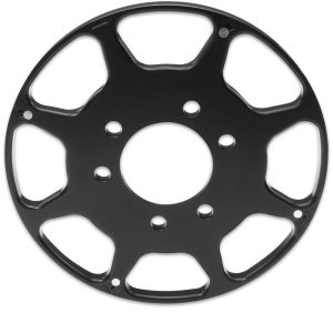 BBC 8in Crank Trigger Wheel Black MSD86213