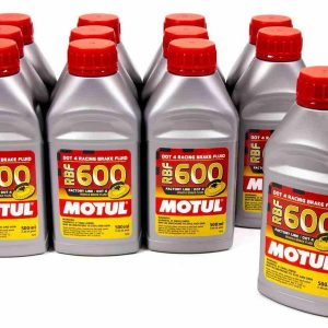 RBF Brake Fluid 600 Degr ee case/12-1/2 Liter MTL100949-12