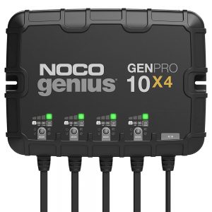 Battery Charger 4-Bank 40 Amp Onboard NOCGENPRO10X4