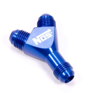 6an 'Y' Fitting  Blue NOS17835