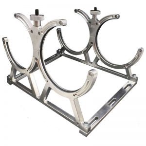 Billet Alm Dual Nitrous Bottle Bracket NXS11108D
