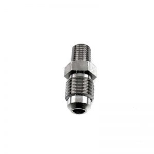 Ford Fuel Rail Fitting -4 Male x 1/16in Male NP NXS16179