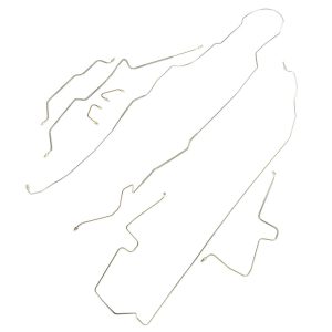 Full Brake Line Set Non -ABS; 97-06 Jeep Wrangle OMI16737.51