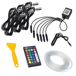 LED Fiber Optic Interior Light Kit 6 Pieces ORA4233-333-6