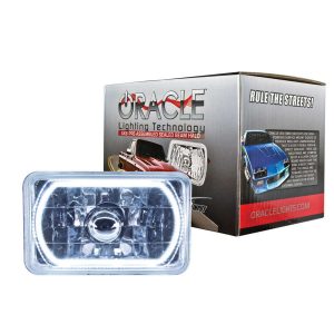 4x6in Sealed Beam Head Light w/Halo White ORA6909-001