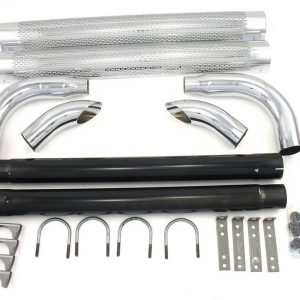 Chrome Side Pipes - 60in PEPH1060