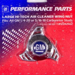Air Cleaner Center Nut- Large Hi Tech GM Logo PFM141-327