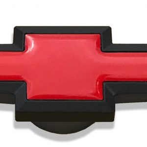 Large Chevy Bowtie Air Cleaner Nut Blk Crinkle PFM141-335