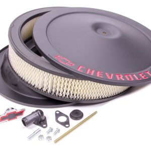 14in Classic Blk Crinkle A/C W/ Bowtie Nut PFM141-752