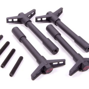 Black Crinkle V/C Wing Nuts 4pcs PFM141-756