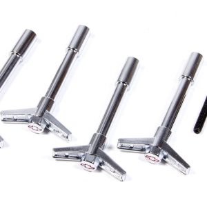 Street Chrome V/C Wing Nuts 4pcs PFM141-902