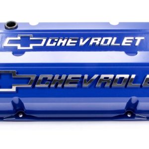SBC Slant Edge V/C's - Die Cast - Blue PFM141-932