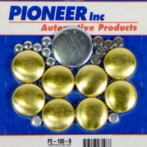 350 Chevy Freeze Plug Kit - Brass PIOPE100B