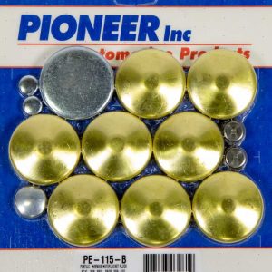 350 Pontiac Freeze Plug Kit - Brass PIOPE115B