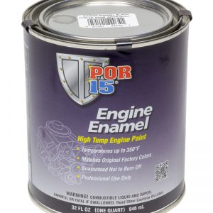 Engine Enamel Black Quart POR42034