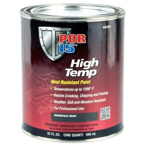 High Temperature Factory Gray Paint Quart POR44204