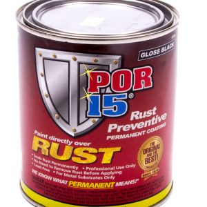 POR-15 Paint Quart Gloss Black POR45004