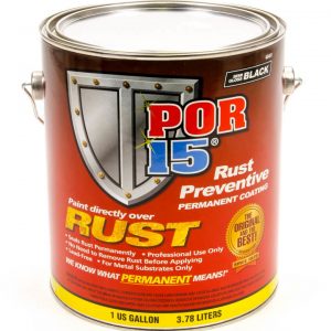 POR-15 Semi-Gloss Black Gallon POR45401