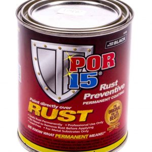 POR-15 Paint Pint Semi Gloss Black POR45408