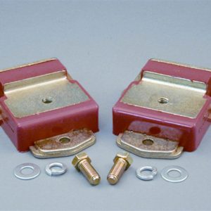 63-72 GM Truck Engine Mounts Red PTN7-509
