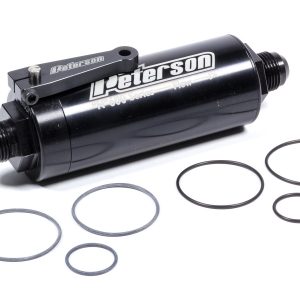 Fuel Filter -10an 100 Micro w/Ball Valve PTR09-0626