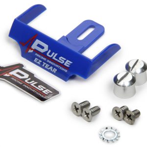 EZ Tear Blue w/ Silver Tear Off Post PULEZTS102BLP