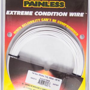 14 Gauge White TXL Wire 50 Ft. PWI70806