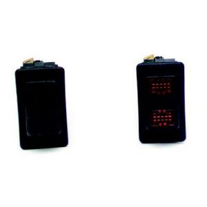 Black Rocker Switch w/o Lights PWI80400