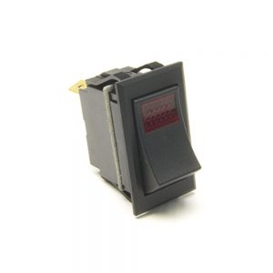 Rocker Switch Red PWI80401