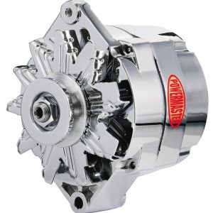 Chrome 85amp Delco Alternator 1 Wire PWM17127