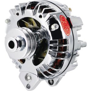Chrome Mopar Alternator 95 Amp Double Pulley PWM17509