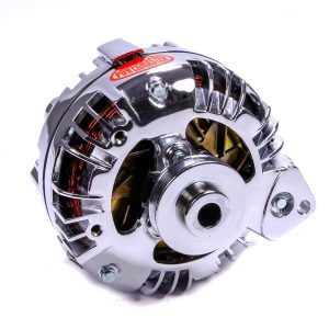 Chrome Mopar Alternator 95 Amp Single Pulley PWM17519