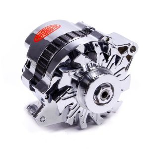 Chrome 105amp Small Delco Alternator 1 Wire PWM178021