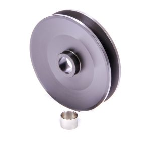 4in Dia Deep V-Belt Alt Pulley Billet Aluminum PWM182