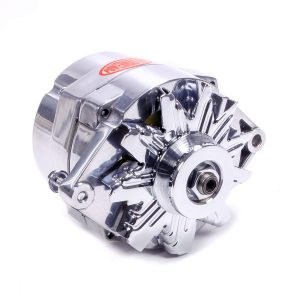 Polished 100 amp Delco Alternator PWM27294