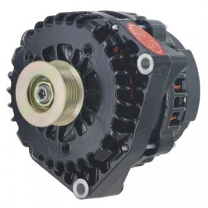 220amp Alternator GM AD 244 Style w/Black Finish PWM58237