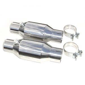 Catalytic Converter Kit Pair 2.5in Hi Flow PYPCVM11K